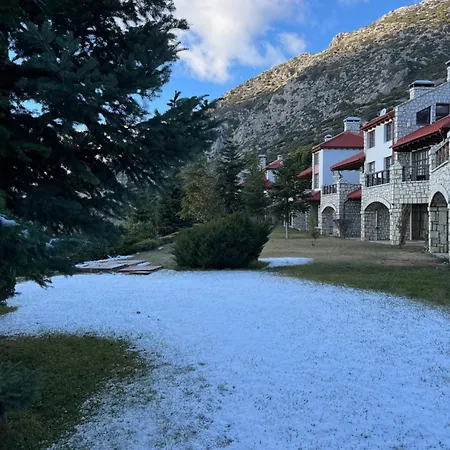 Dağ evi Delphi Gorge-view Chalet, Arachova
